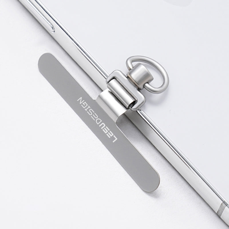 LEEU DESIGN Slim Phone Tether Tabs Anti-Lost 360-Degree Rotating Metal Safety Patch for Phone Case Lanyard LEEU DESIGN Slim Phone Tether Tabs Anti-Lost 360-Degree Rotating Metal Safety Patch for Phone Case Lanyard